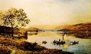 Jasper Cropsey Greenwood Lake oil